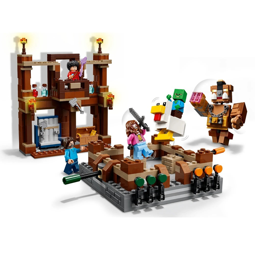 Lego Minecraft Ringue de Luta da Mansão Woodland - 21272