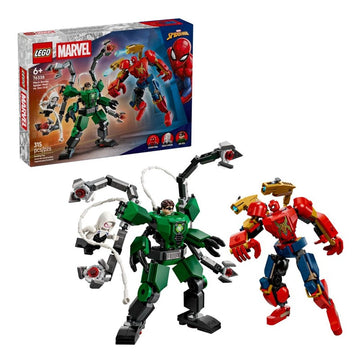 Lego Marvel Robôs Homem-Aranha vs Doutor Octopus - 76338
