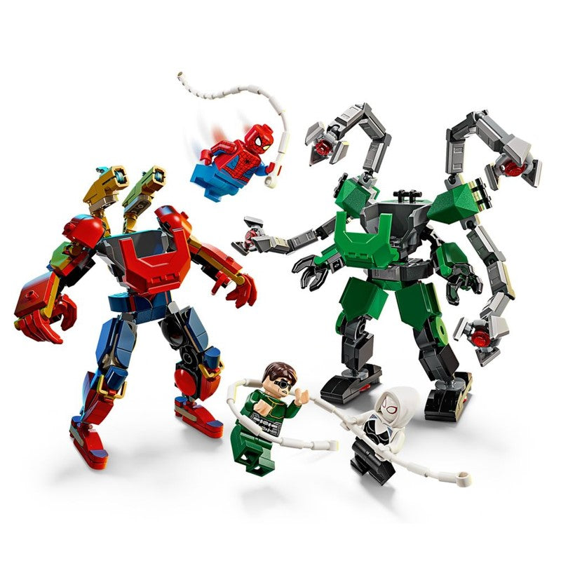 Lego Marvel Robôs Homem-Aranha vs Doutor Octopus - 76338
