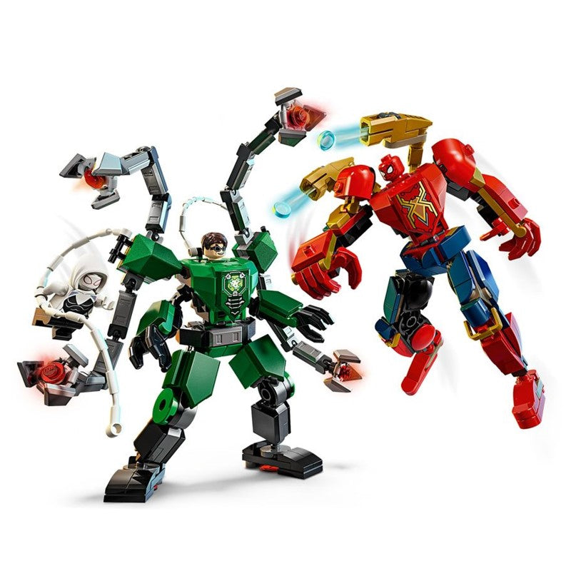 Lego Marvel Robôs Homem-Aranha vs Doutor Octopus - 76338