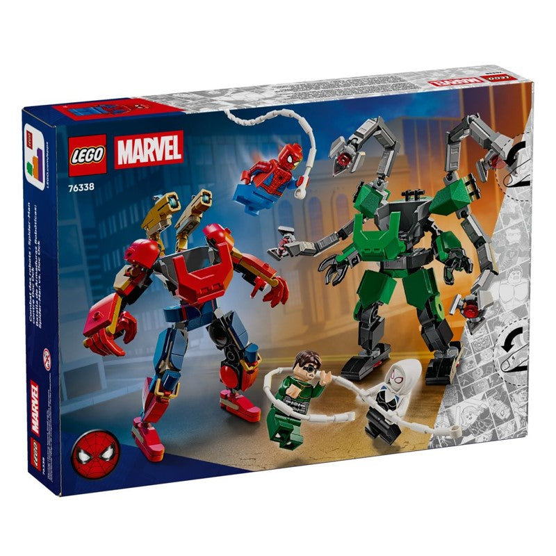 Lego Marvel Robôs Homem-Aranha vs Doutor Octopus - 76338
