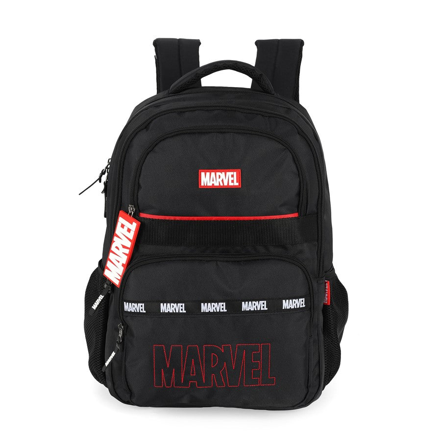 Mochila Marvel Luxcel – Escolar Juvenil Preta