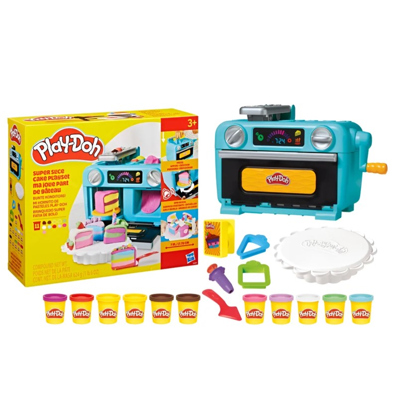 Conjunto Play Doh Super Fatia De Bolo - Hasbro