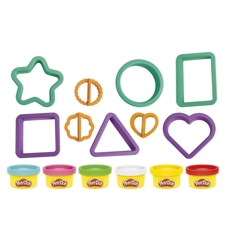 Conjunto Massinha Play-Doh Formas Variadas - Hasbro E8534