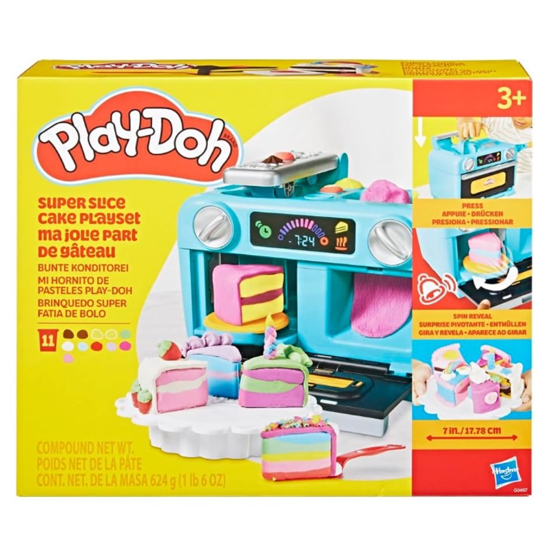 Conjunto Play Doh Super Fatia De Bolo - Hasbro