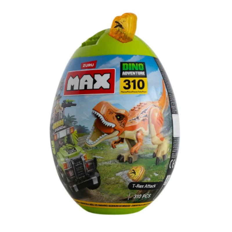 Max Dino Adventure Egg Capsule 310 pcs - Candide