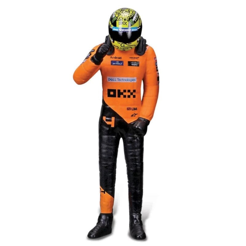 Miniatura Fórmula 1 com boneco Norris McLaren MCL38 - CALIFORNIA TOY