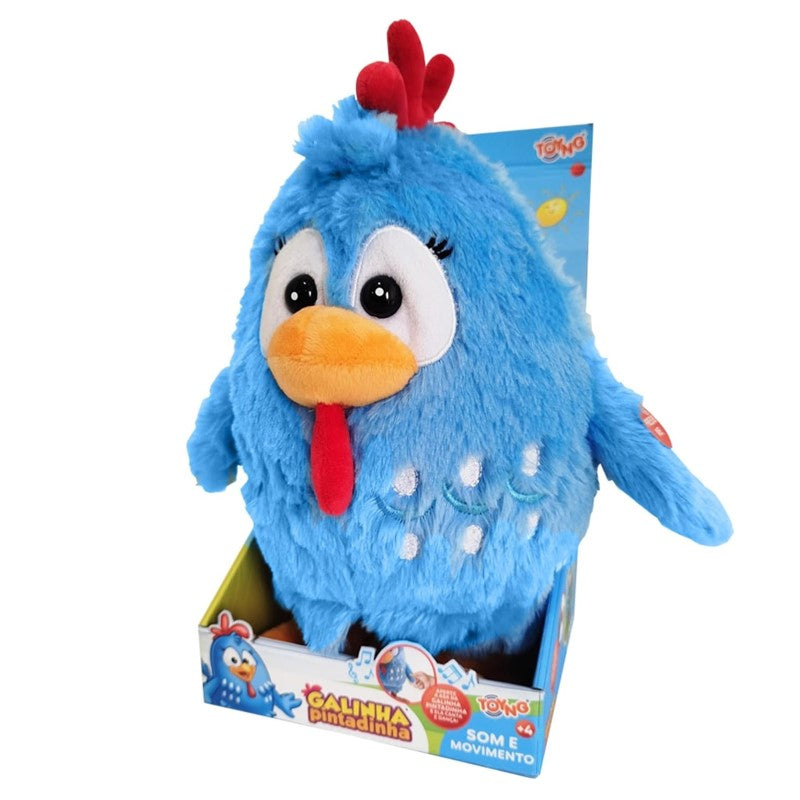 Pelúcia Galinha Pintadinha com Som e Movimento - Toyng