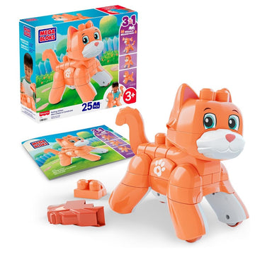 Megabloks 3 em 1 Gatinho Rolante - Mattel