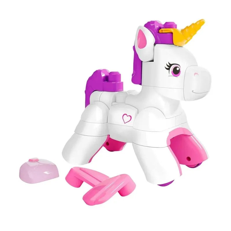 Megabloks 3 em 1 Unicórnio Monta e Brilha - Mattel