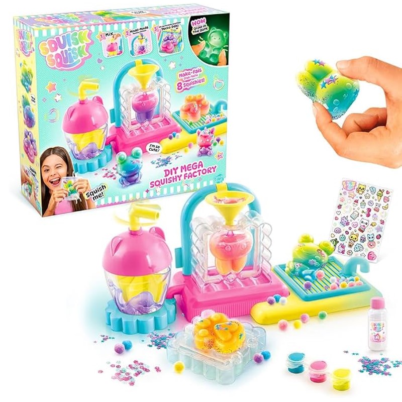 Mega Fábrica Faca Seu Squishy - Fun