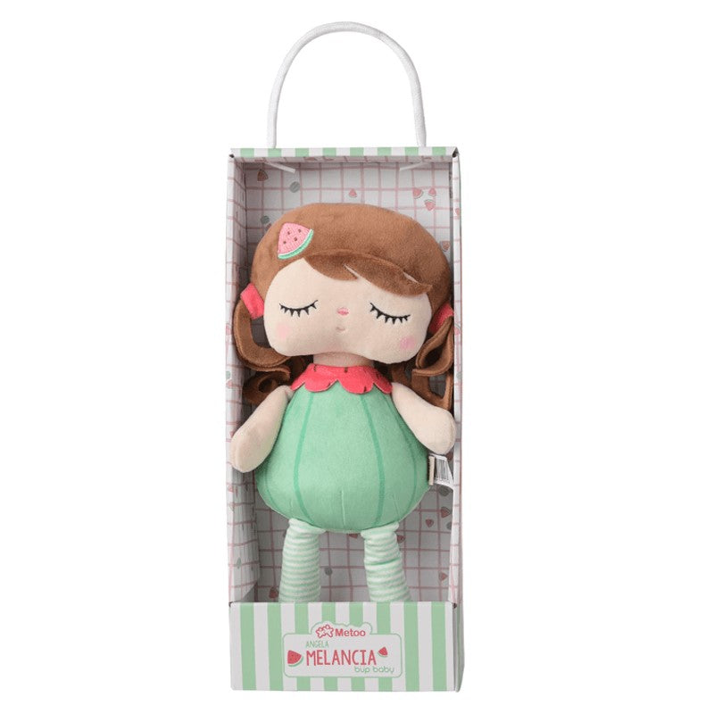 Boneca Angela Frutas Melancia 33cm - Metoo
