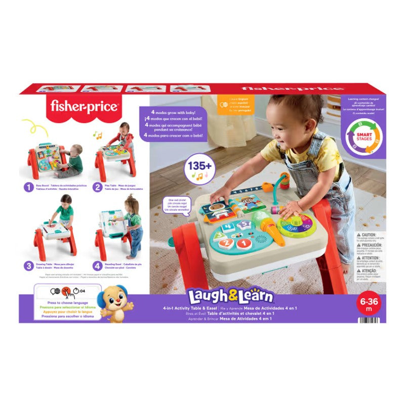 Fisher-Price Mesa de Atividades 4 em 1 - Mattel