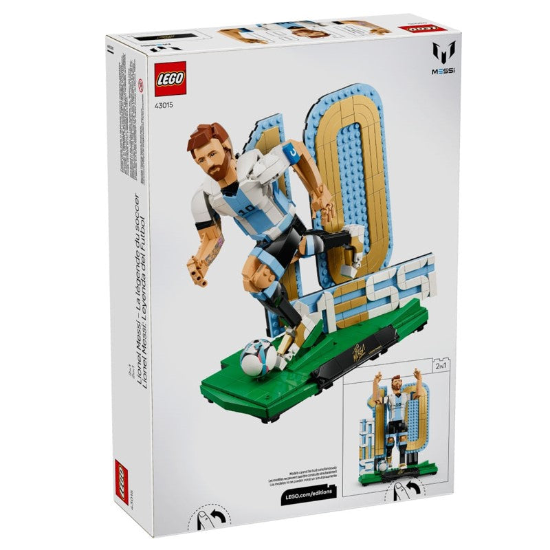 Lego Editions Lenda do Futebol Lionel Messi - 43015