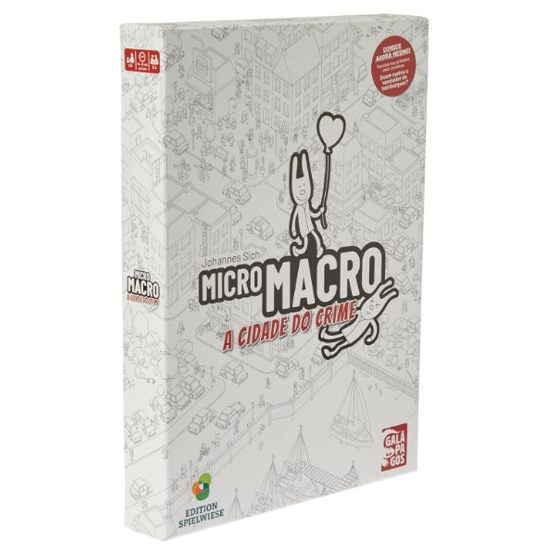 Jogo MicroMacro A Cidade do Crime - Galápagos