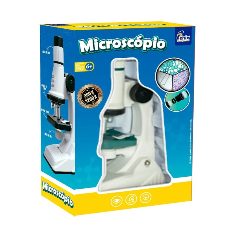 Brinquedo Microscópio Infantil - FÊNIX