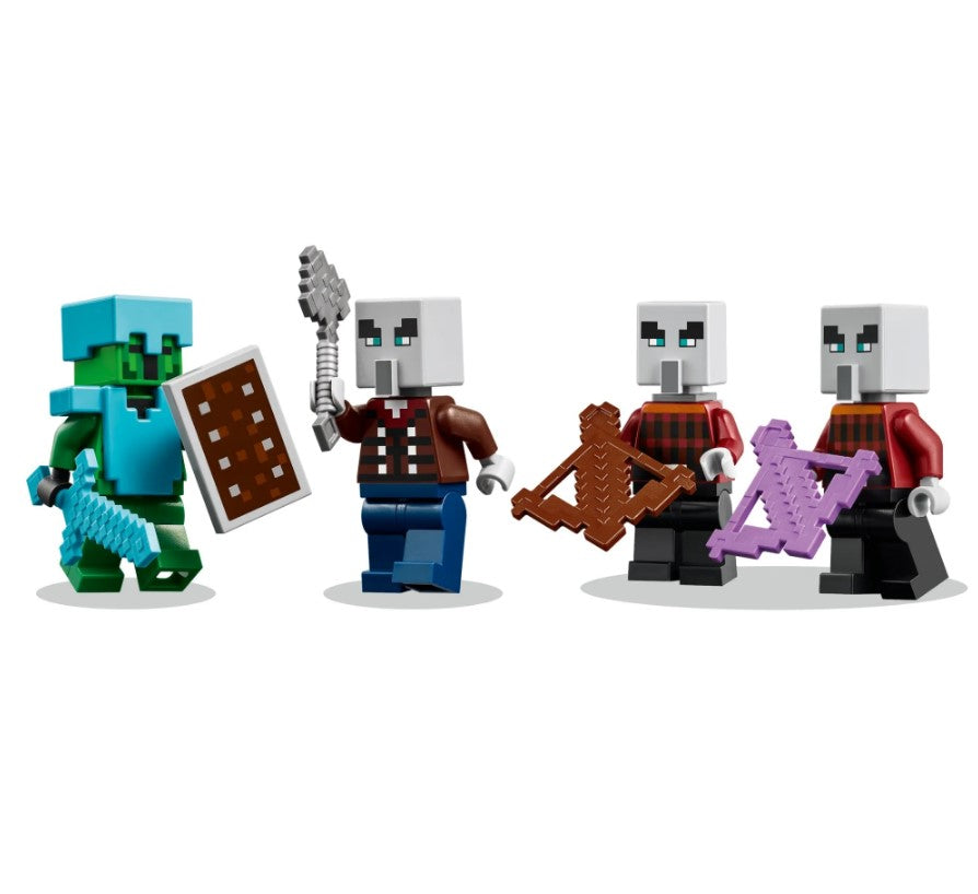 Lego Minecraft Patrulha do Deserto Illager 21267