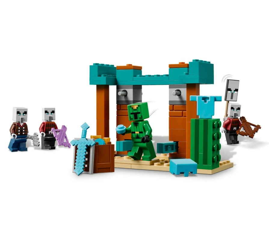 Lego Minecraft Patrulha do Deserto Illager 21267