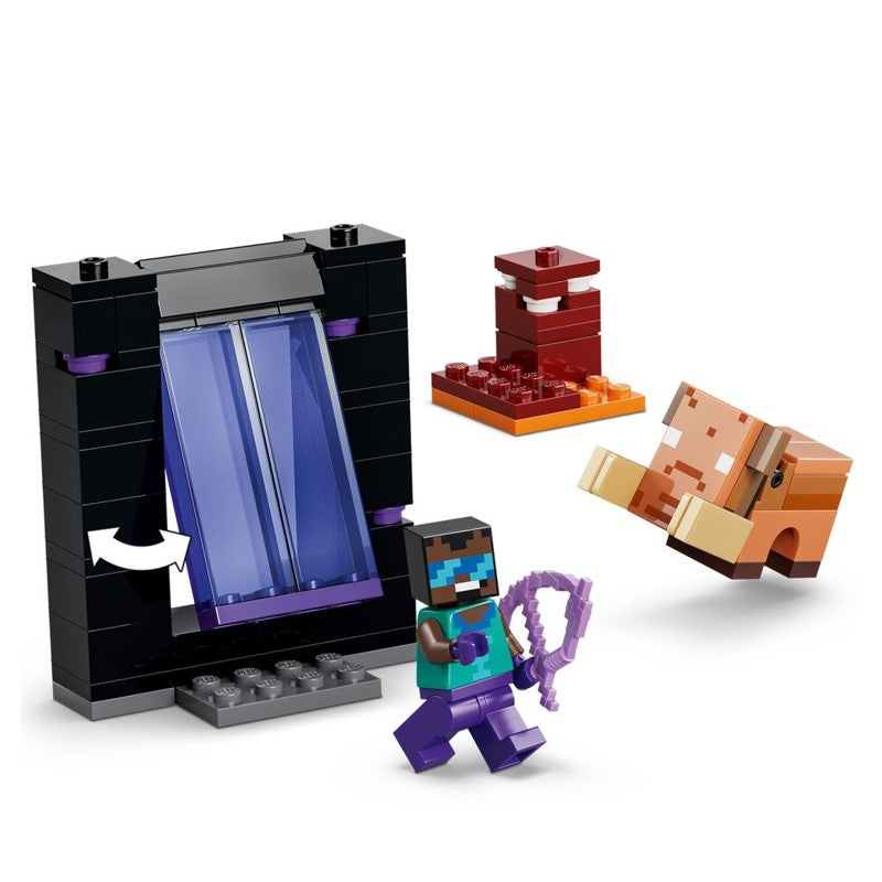 Lego Minecraft Jornada do Portal do Nether e do End - 21584