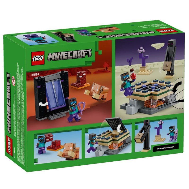 Lego Minecraft Jornada do Portal do Nether e do End - 21584