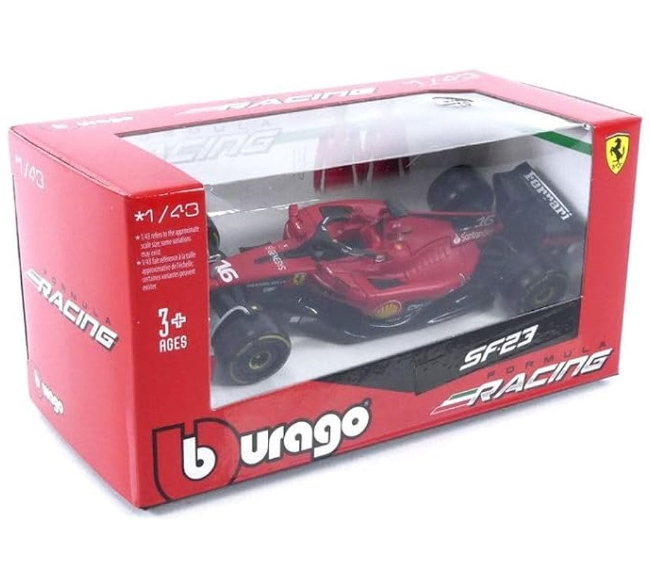 Miniatura F1 Ferrari Sf-23 Leclerc 1/43 - California Toy