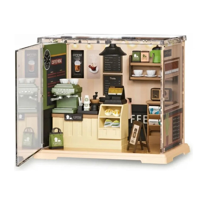 Meu Mini Mundo Cafeteria Com Luz - BBR