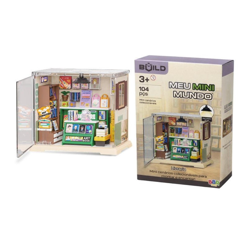 Meu Mini Mundo Livraria com Luz - BBR