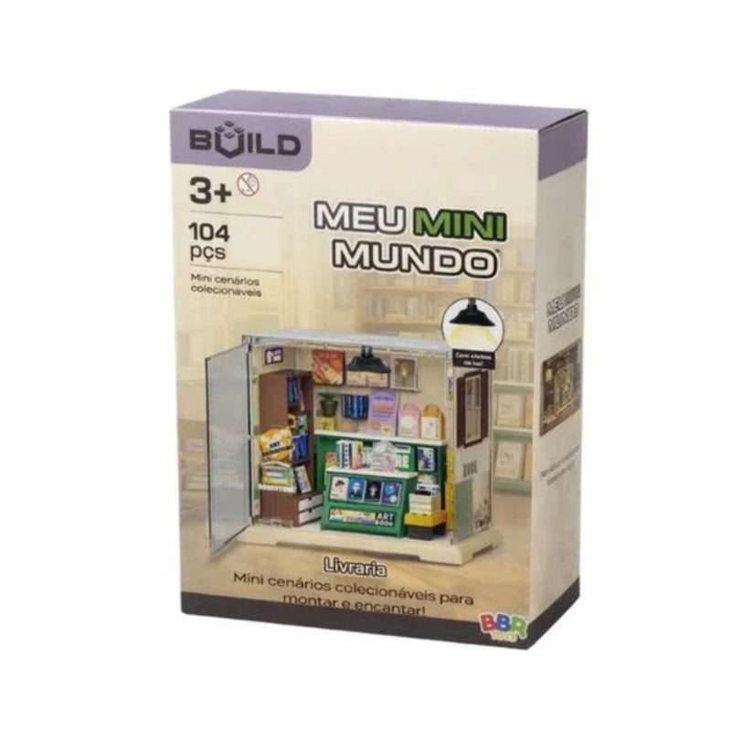 Meu Mini Mundo Livraria com Luz - BBR