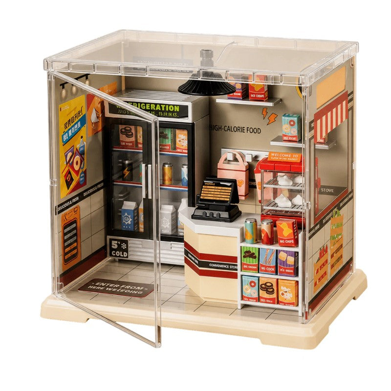 Meu Mini Mundo Mercadinho Com Luz - BBR