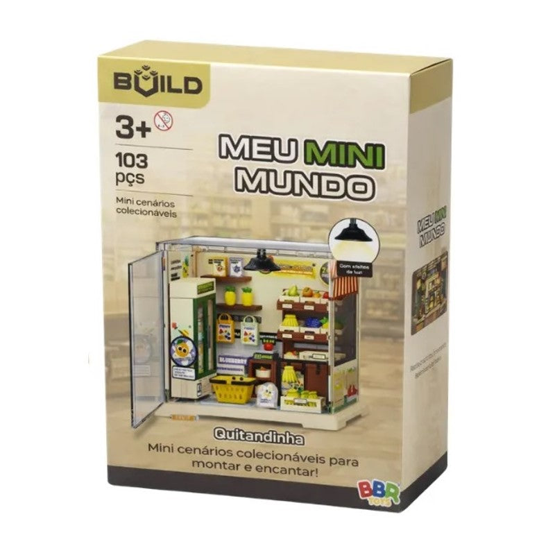 Meu Mini Mundo Quitandinha Com Luz - BBR