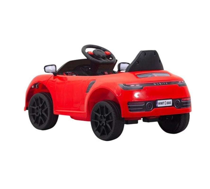 Carro Elétrico Infantil Esportivo 12V Vermelho - Bang Toys