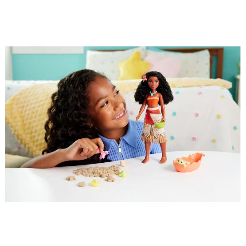 Boneca Moana com areia moldável - Mattel