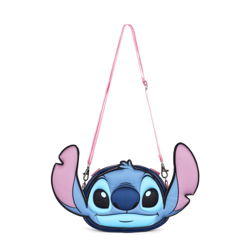 Kit Mochila 2 em 1 Stitch com Bolsinha Acoplada + Estojo - Luxcel