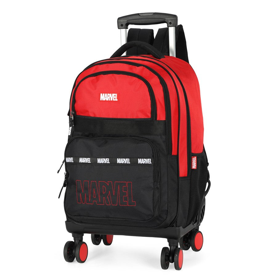 Mochila de Rodinhas Vermelha Luxcel Marvel