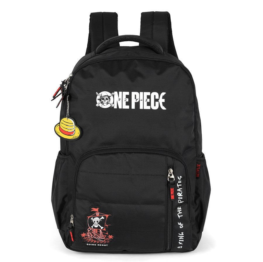 Mochila One Piece Preta Luxcel – Oficial Netflix