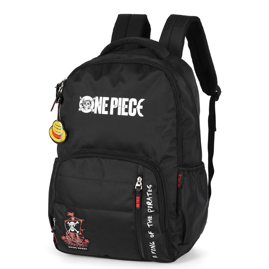 Mochila One Piece Preta Luxcel – Oficial Netflix