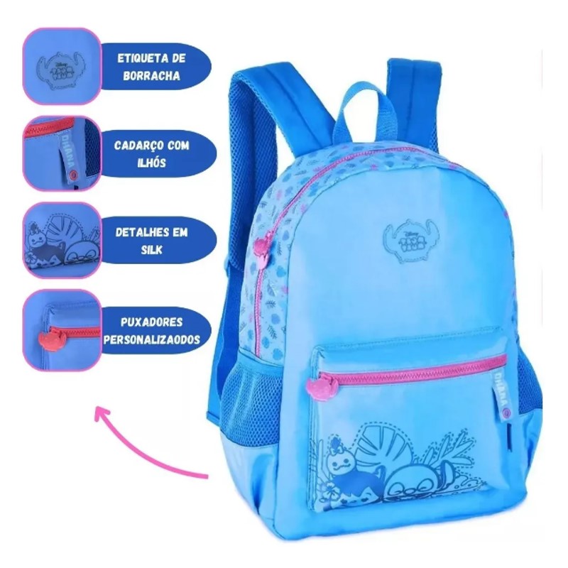 Mochila Infantil Lilo & Stitch - CLIO