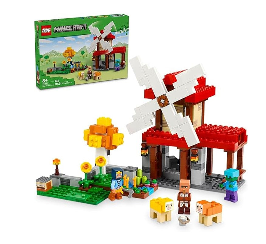 Lego Minecraft  A Fazenda do Moinho de Vento - 21262