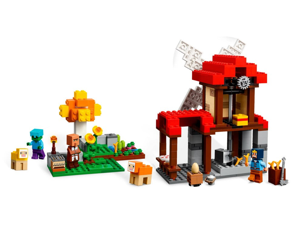 Lego Minecraft  A Fazenda do Moinho de Vento - 21262