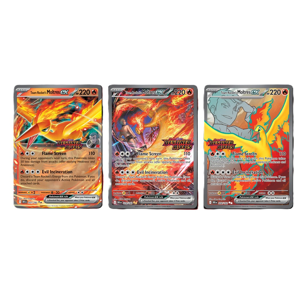 Team Rocket's Moltres Ex Ultra Premium Collection ( Inglês) PKM105