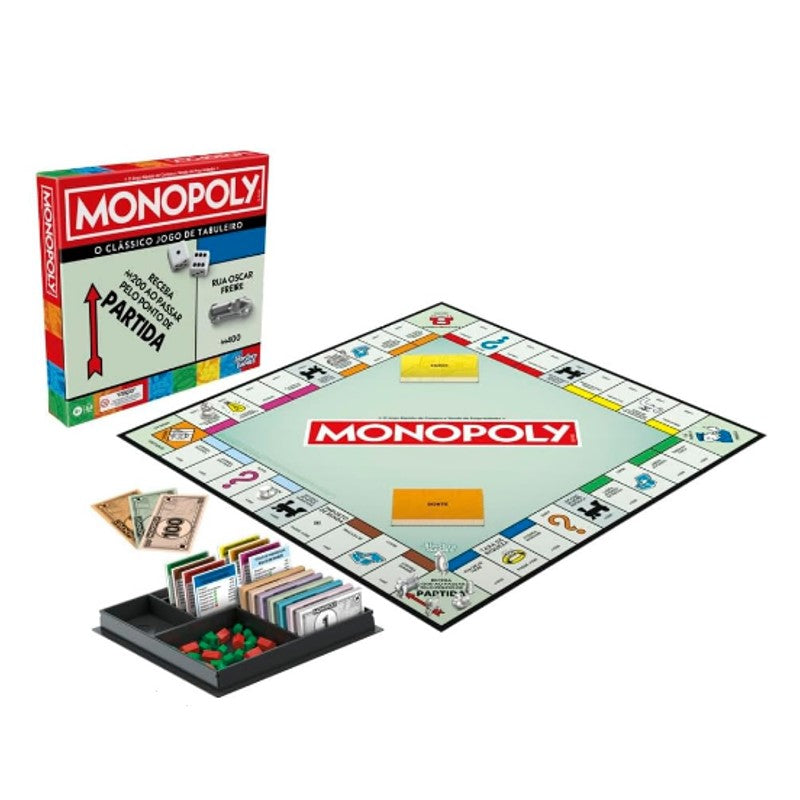 Jogo de Tabuleiro Monopoly Clássico - Hasbro
