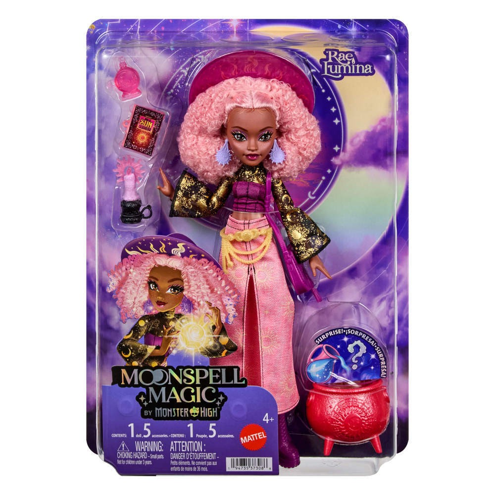 Boneca Monster High Moospell Magic com Acessórios - Mattel