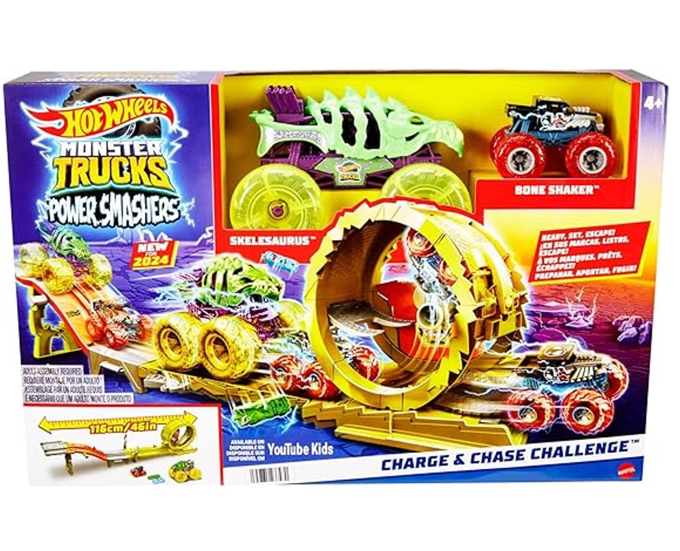 Pista Hot Wheels Monster Trucks Energia de Demolição - Mattel
