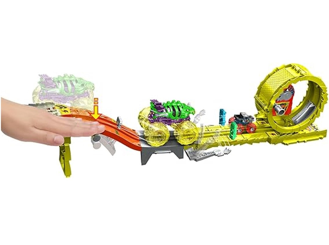 Pista Hot Wheels Monster Trucks Energia de Demolição - Mattel