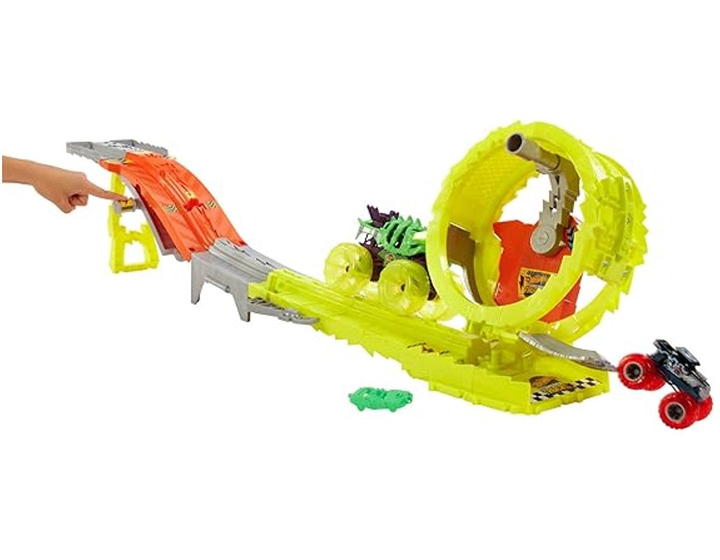 Pista Hot Wheels Monster Trucks Energia de Demolição - Mattel