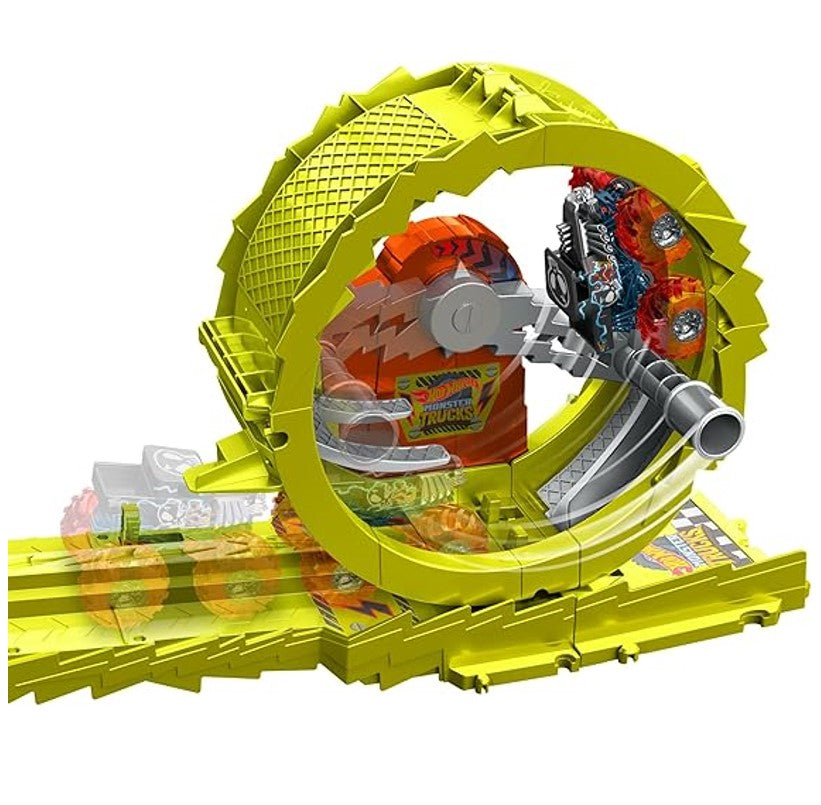 Pista Hot Wheels Monster Trucks Energia de Demolição - Mattel