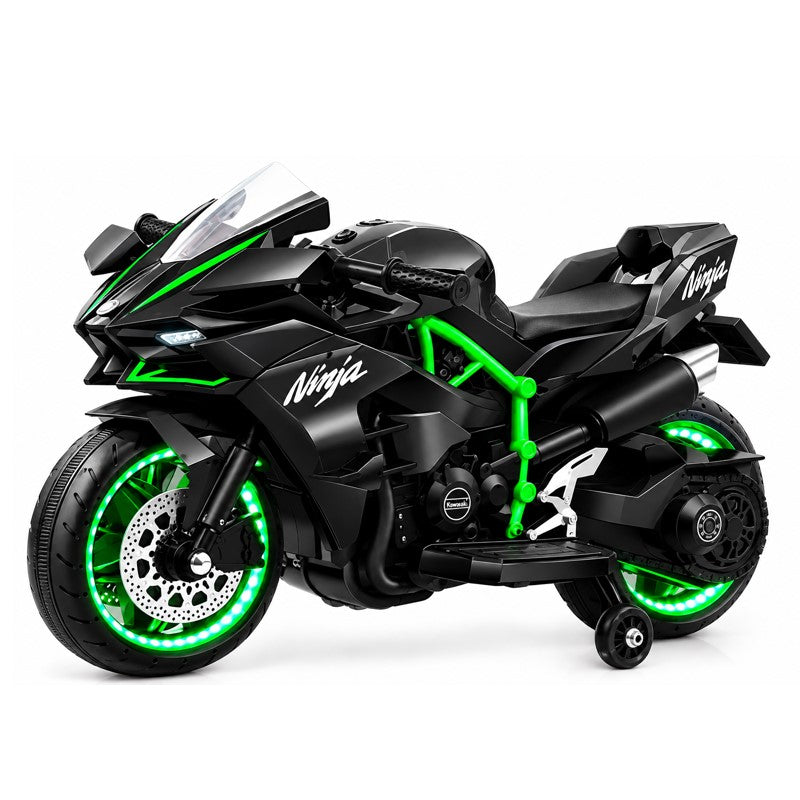 Moto Elétrica Infantil Speed Preta 12V 4,5Ah - Shiny
