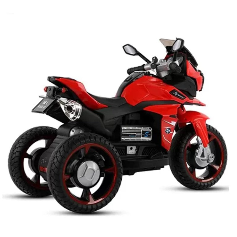 Mini Moto Elétrica Infantil 3 rodas Vermelho 6V - SHINY TOYS