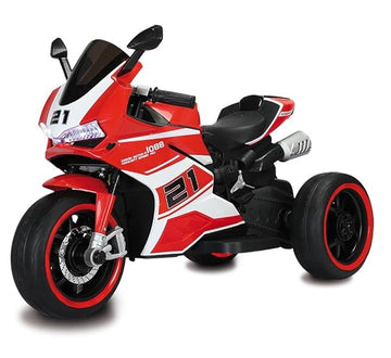 Veículo Elétrico Moto Speed GT Vermelha 12V - Bandeirante