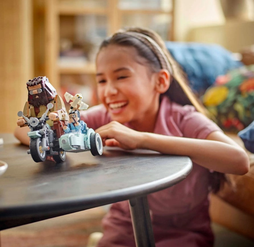 Lego Harry Potter Passeio de Moto Hagrid e Harry 76443